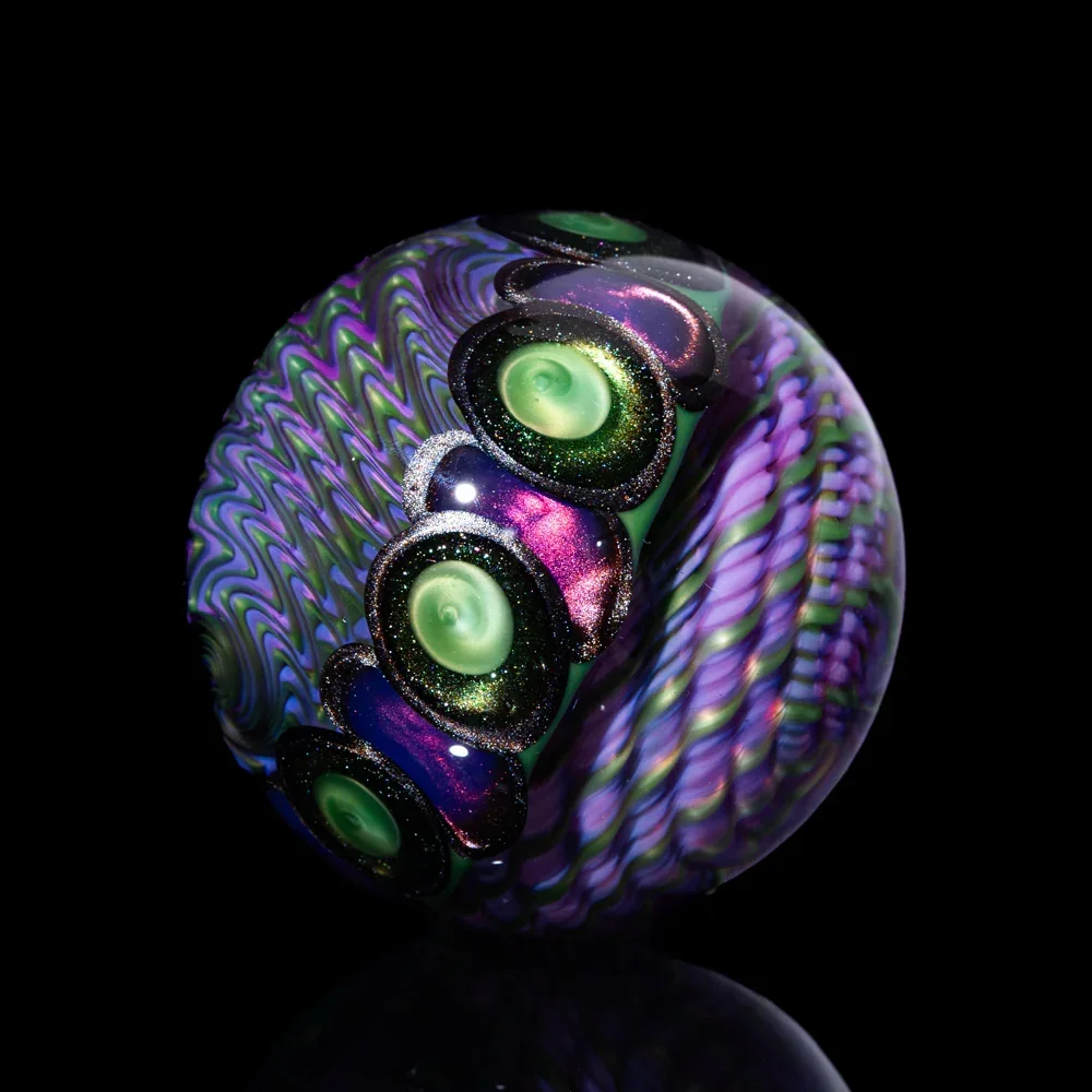 Simple Lemon Farmer x Terp Brews - Royal Jelly & Chromium 37MM Marble - Image 2
