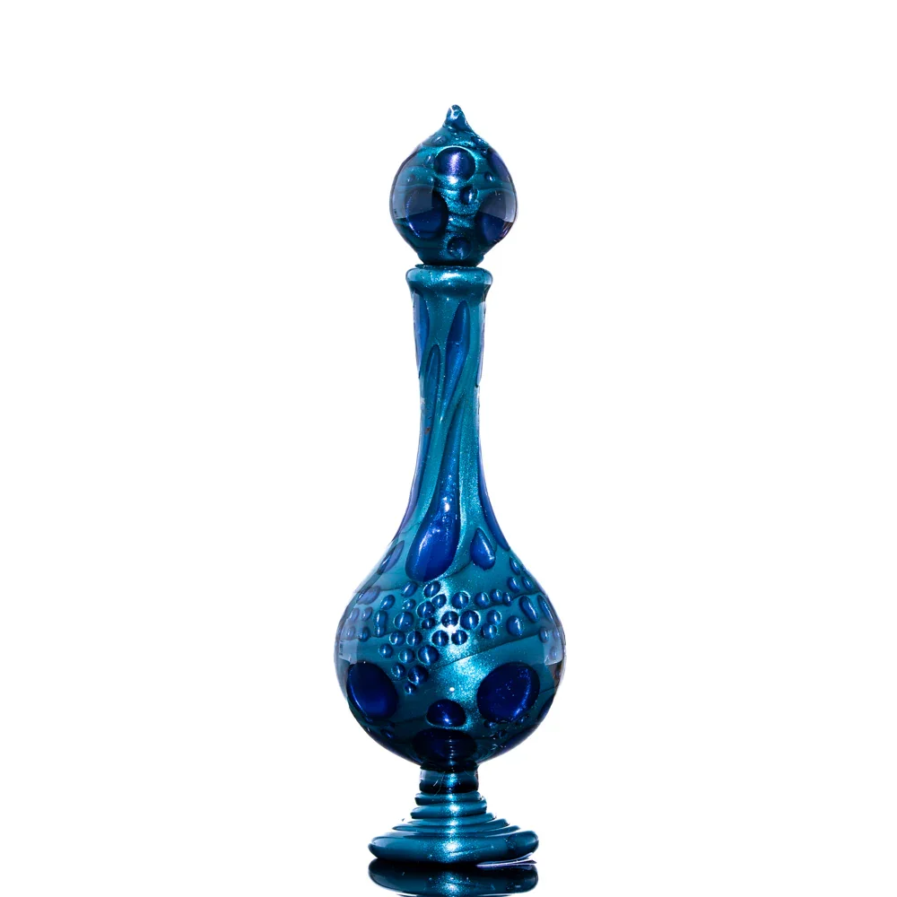 Suellen Fowler - Midnight Neptunium Hobnail Perfume Bottle
