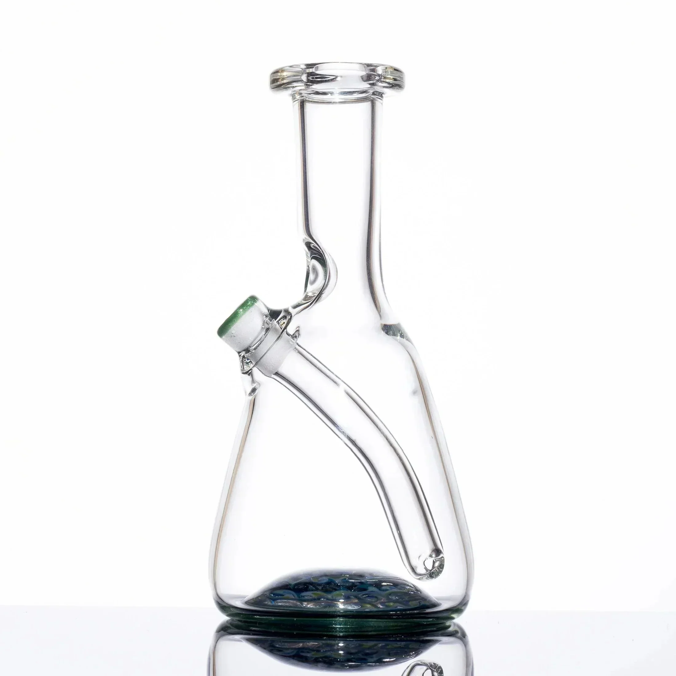 Glass By Bures - Mini Beaker Blue/Green Bottom - Image 2