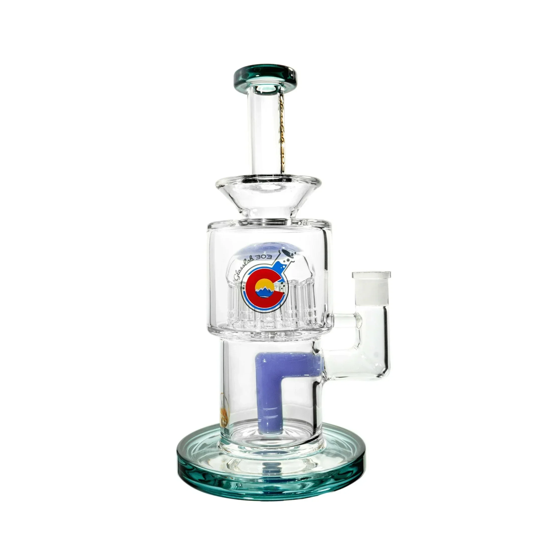 Glass Lab 303 - 14mm Fused Stem To 20 Arm - Image 3