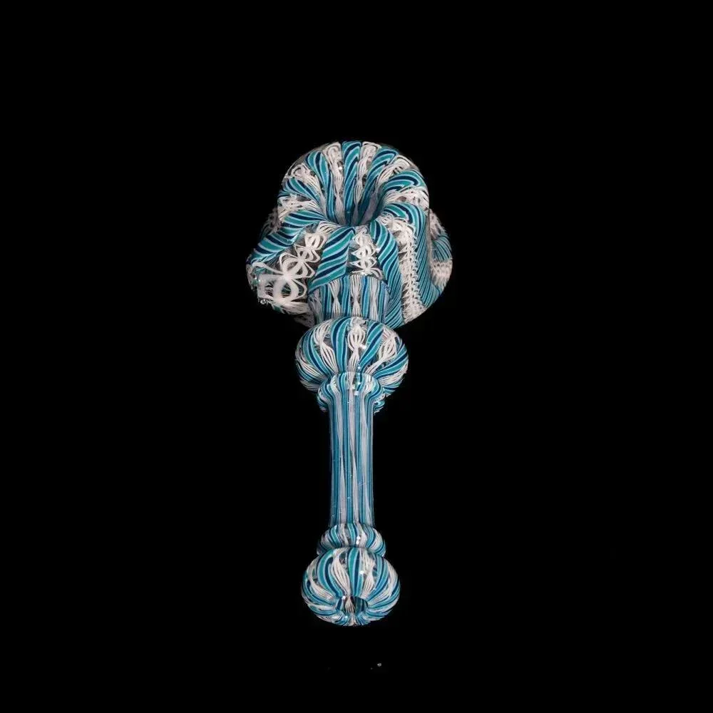 Harold Cooney - Navy & Teal Zanfirico Pocket Hammer - Image 3