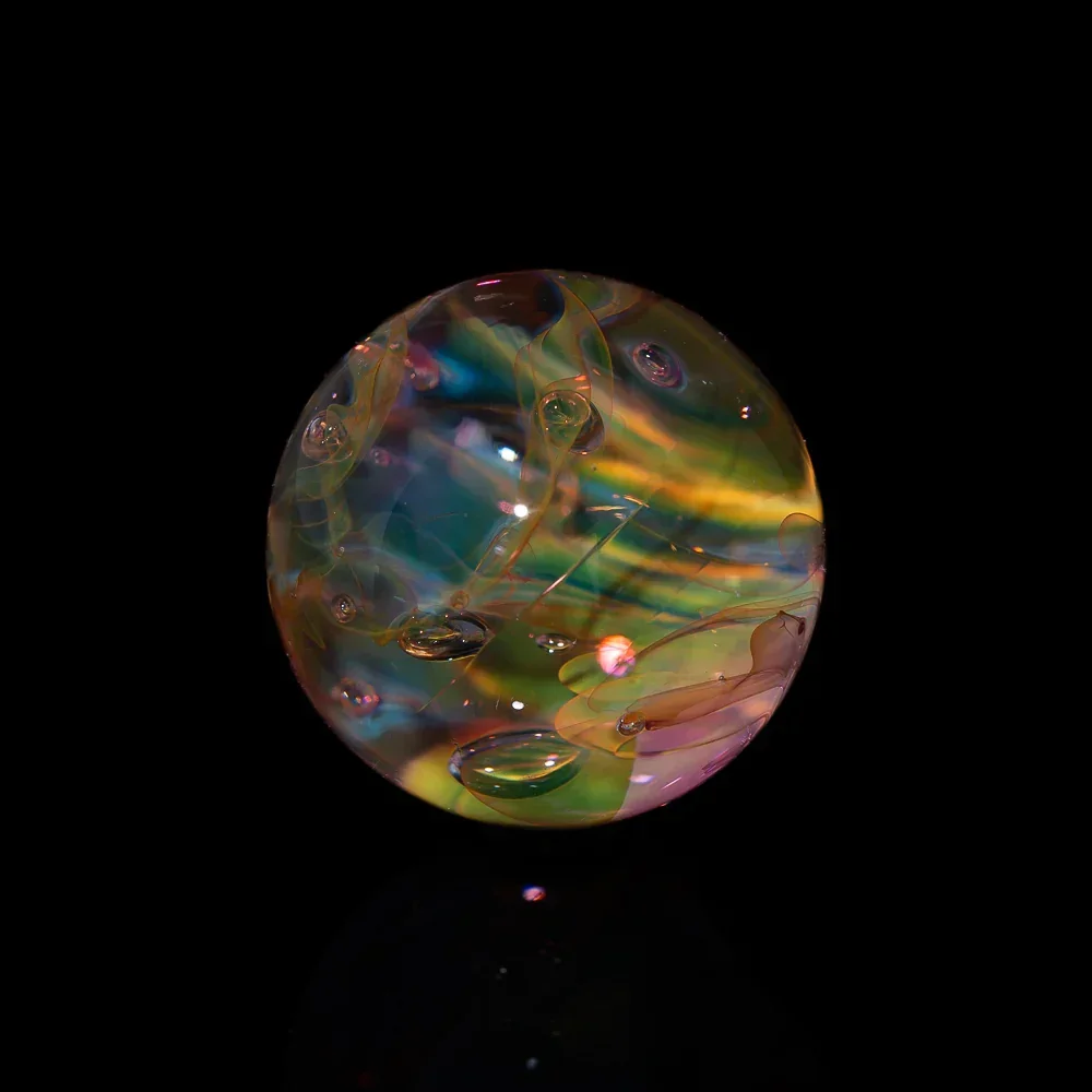 Henry B - Fume Zebra Murrini 30MM Marble