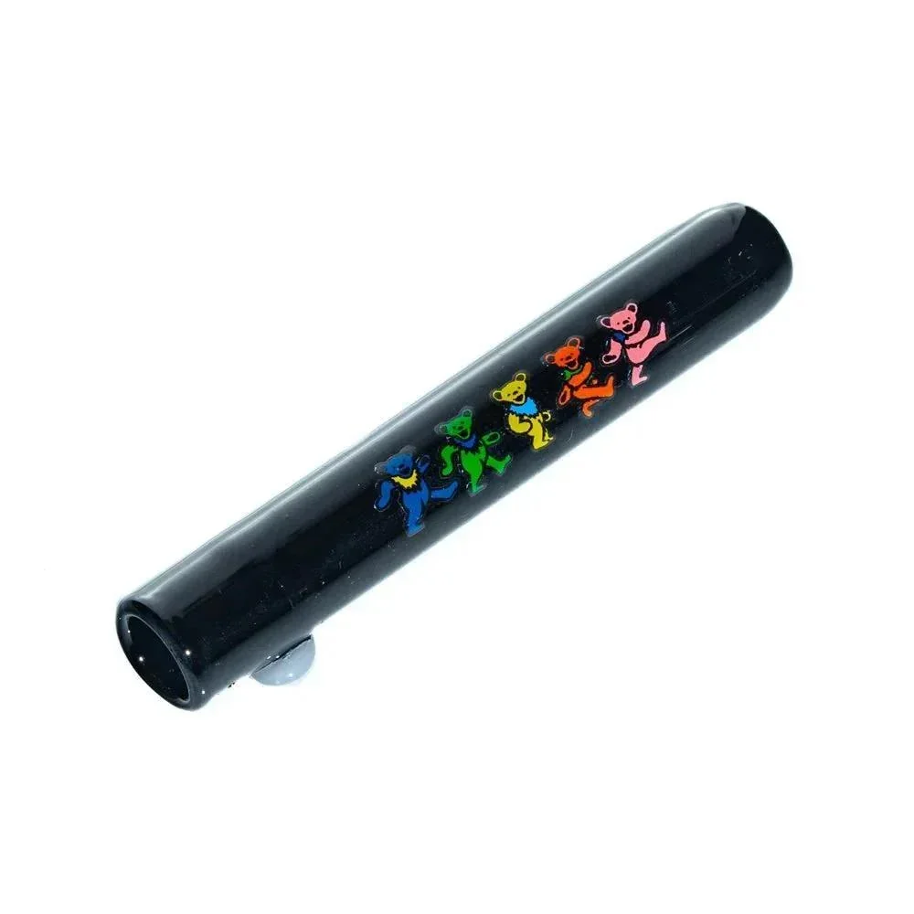 Jellyfish Glass - Black Dancing Bears Chillum