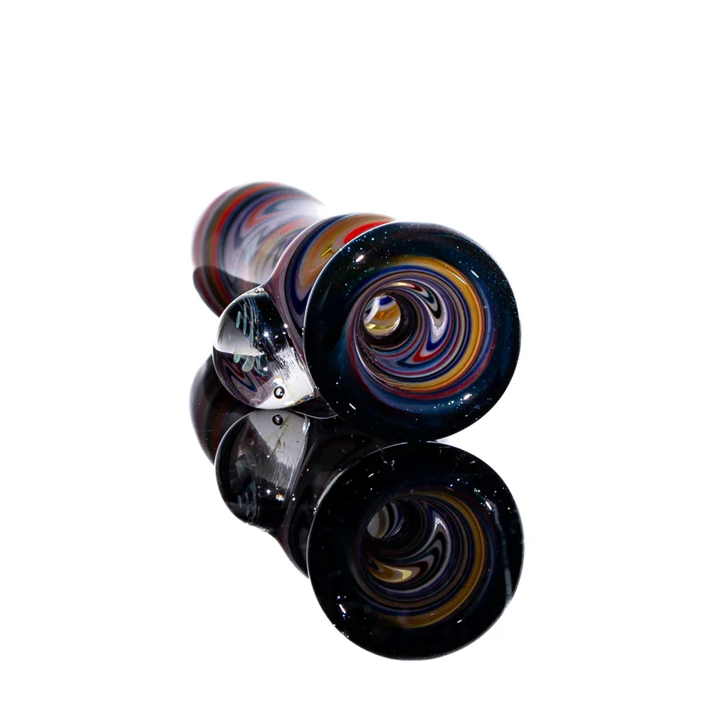 Jon Rickert - Purple, Red, Black & Blue Linework Chillum - Image 2