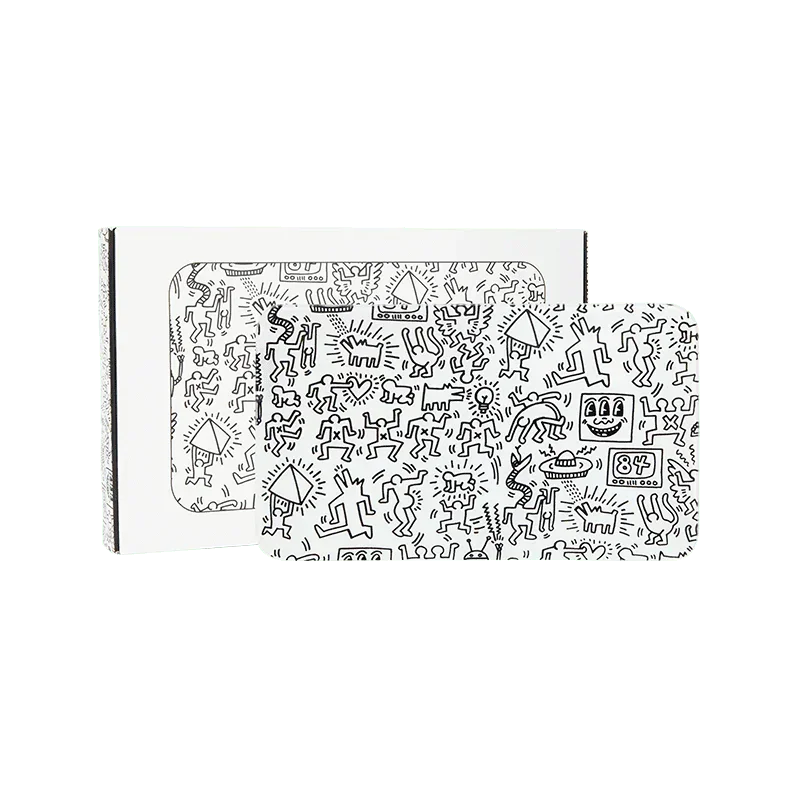 K. Haring - Black & White Rolling Tray