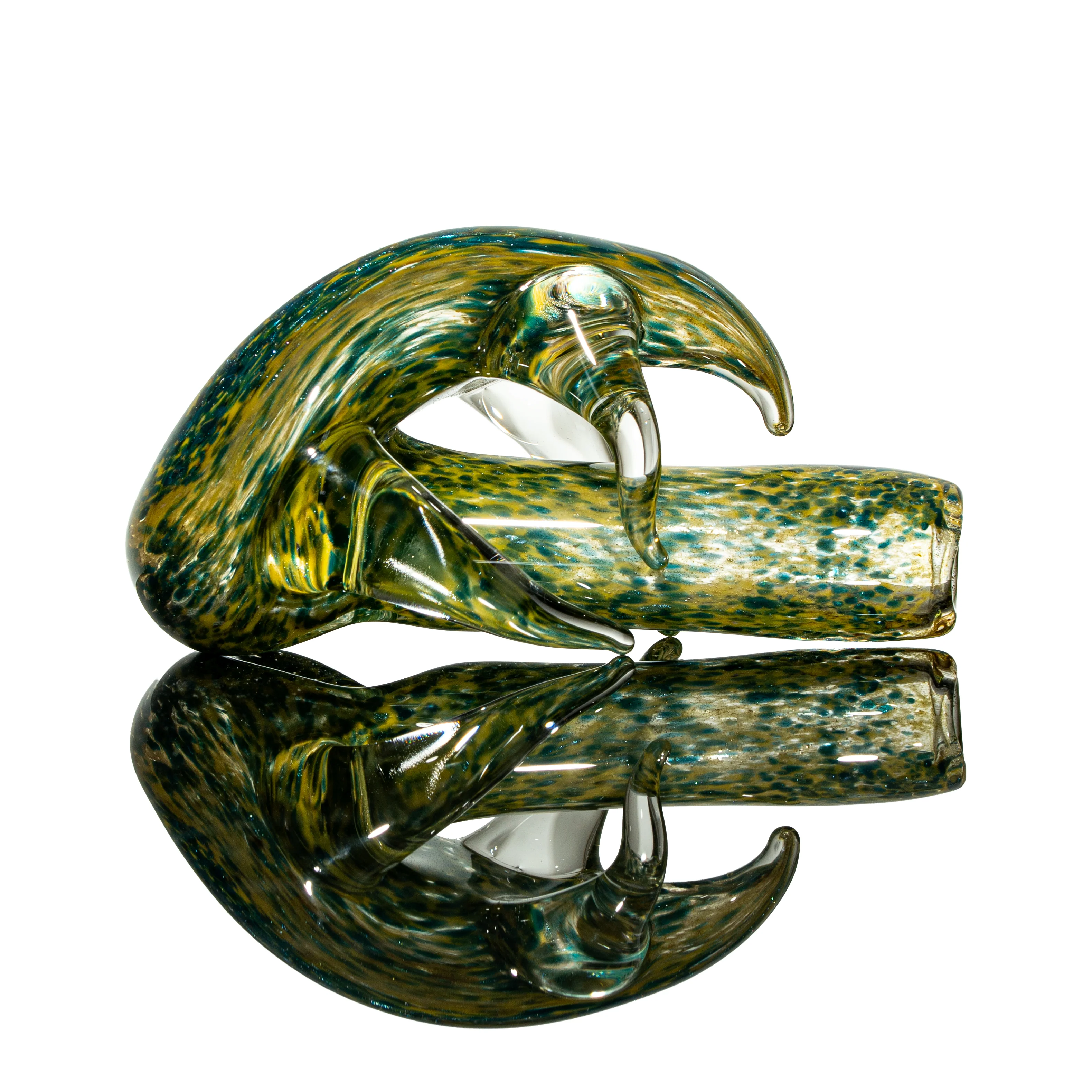 Kevin Beecher - Yellow & Blue Rocker Spoon - Image 2
