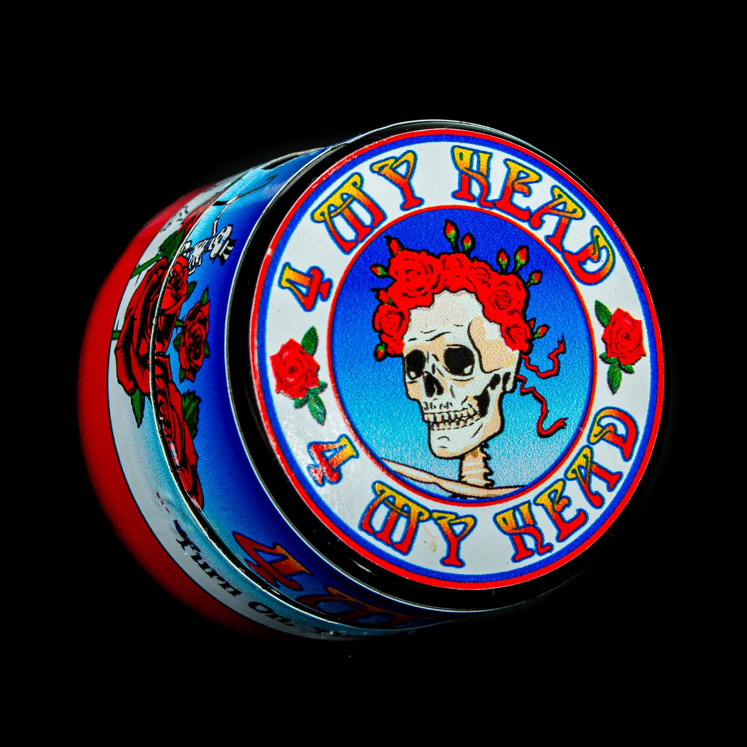 Liz Wright Glass - Spinel Crystal Skull Hash Jar