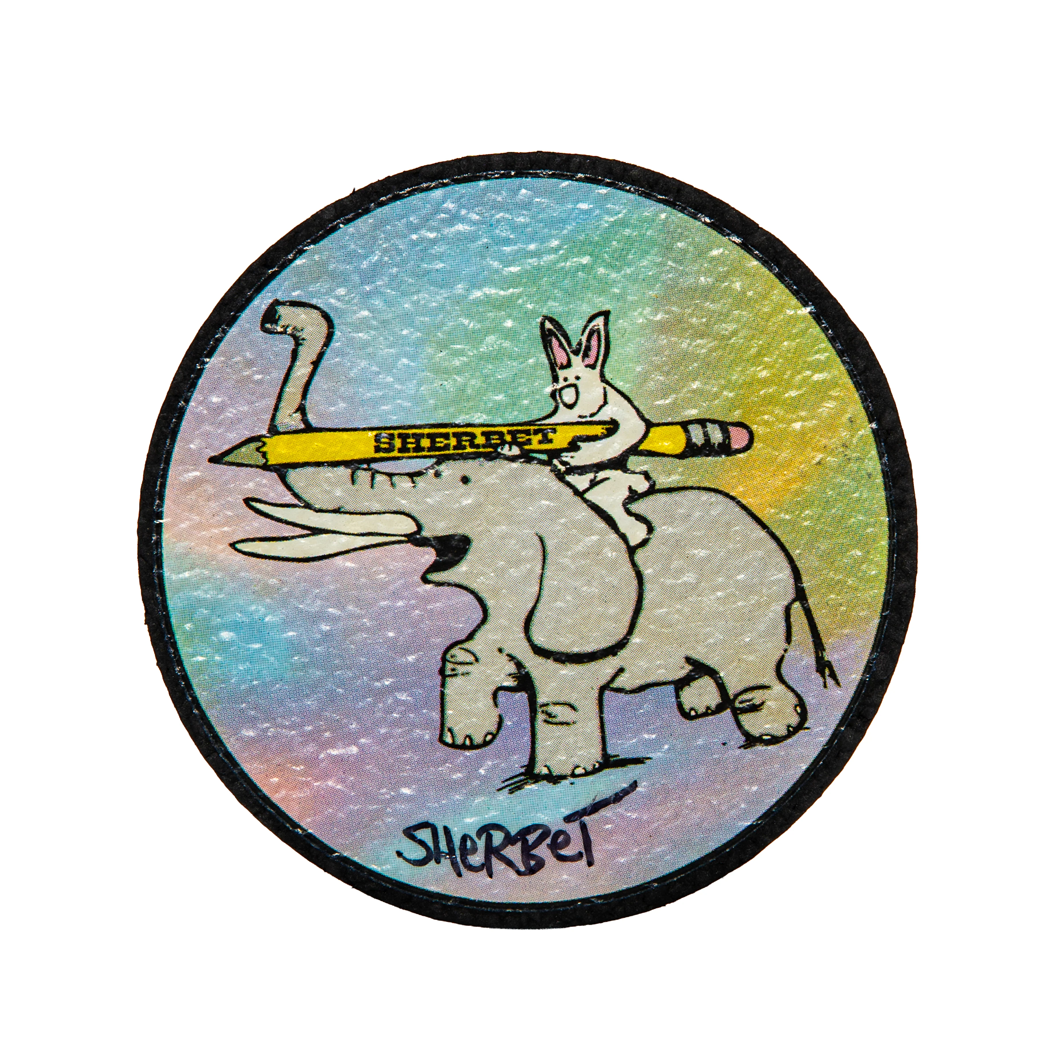 Sherbet - Elephant & Bunny 5" Coaster Moodmat