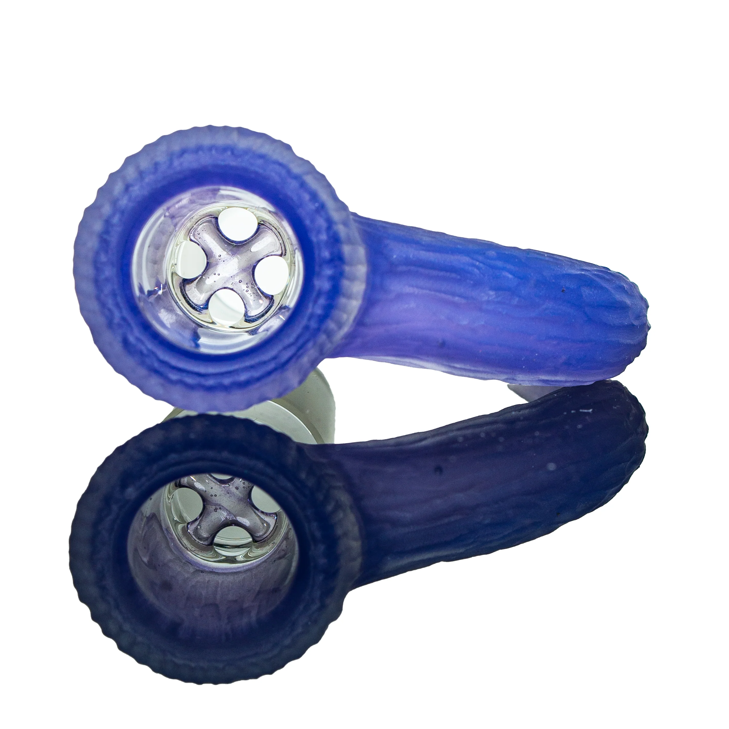Simple Lemon Farmer x Gids Glass - Widberry & Icy White Satin 18mm Slide - Image 2