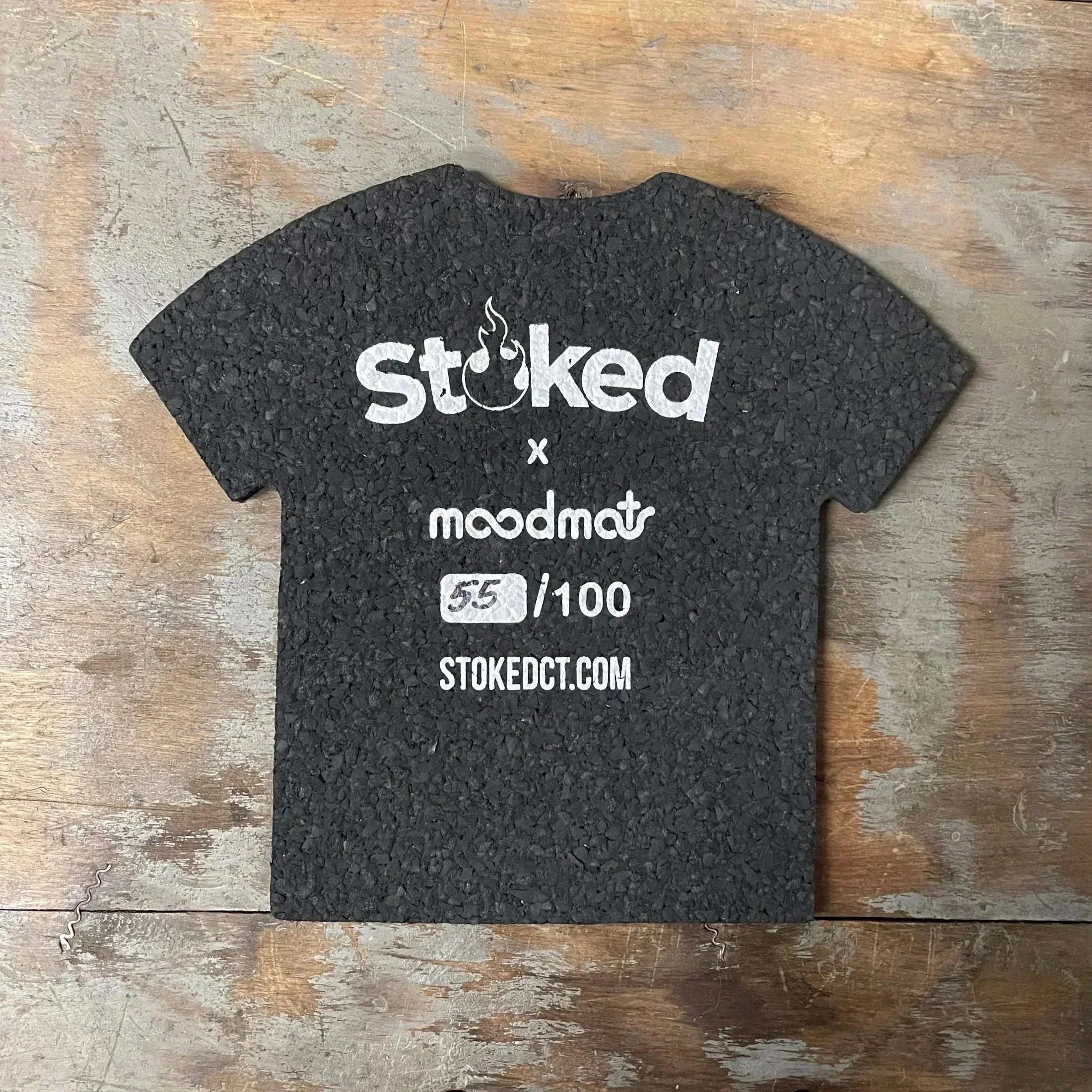Stoked Provisions - Limited Edition T-Shirt Moodmat Green - Image 2