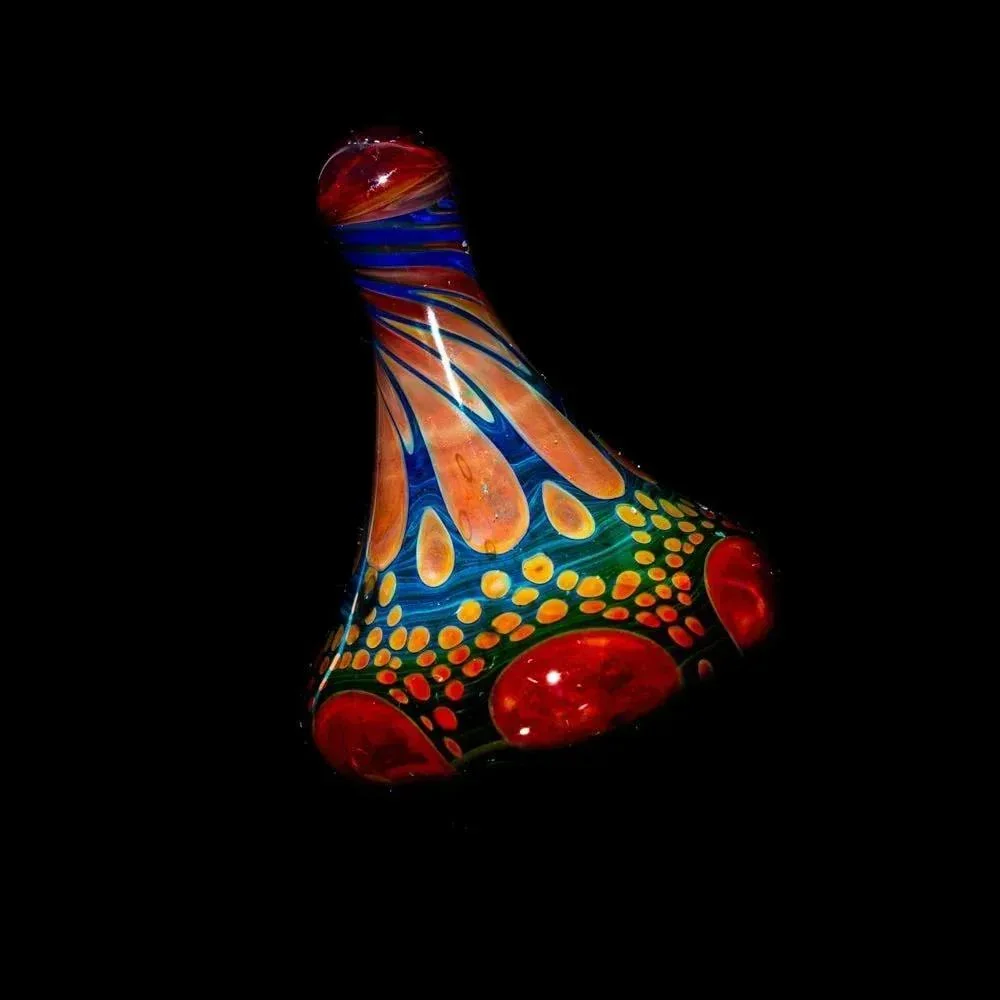 Suellen Fowler - Green & Red Coral Top