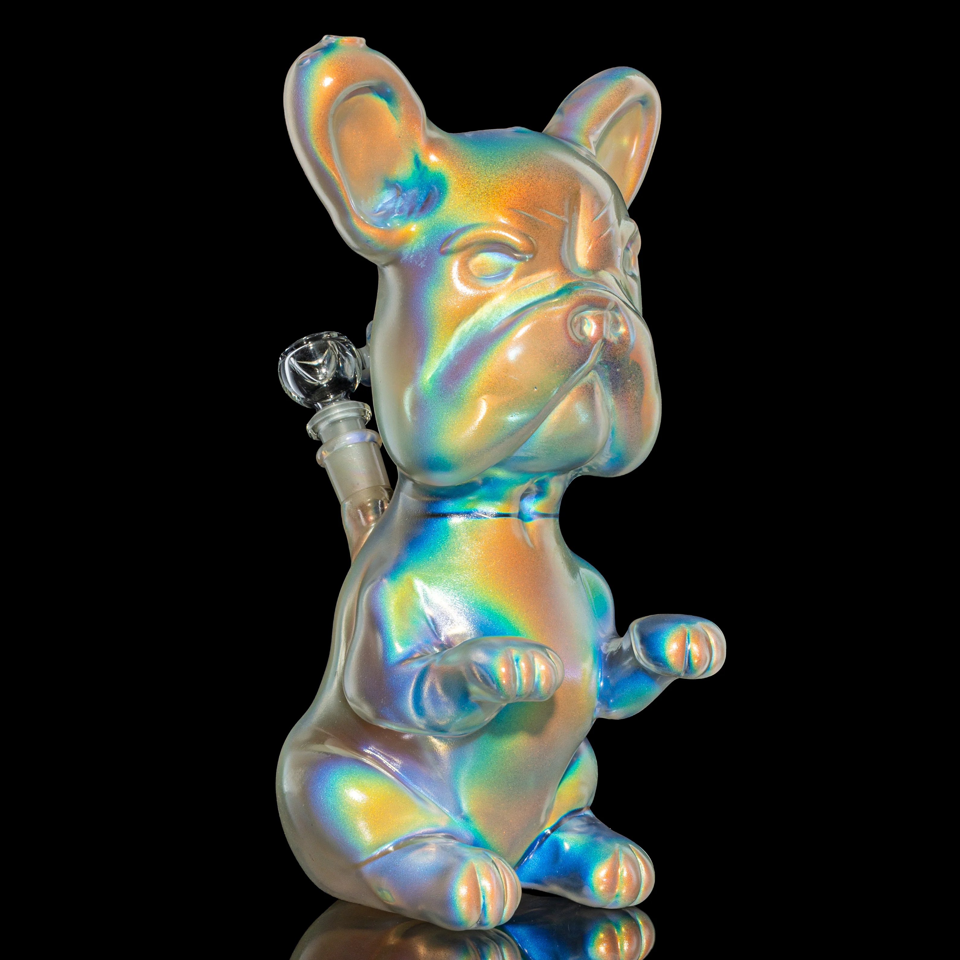 Swanny - Iridescent Frenchie Bong - Image 3