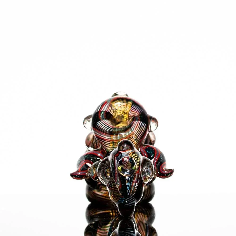 Torcher Glass - Dichro Dragon Push Bubbler - Image 3