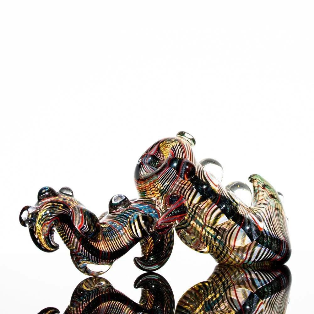 Torcher Glass - Dichro Dragon Push Bubbler - Image 4