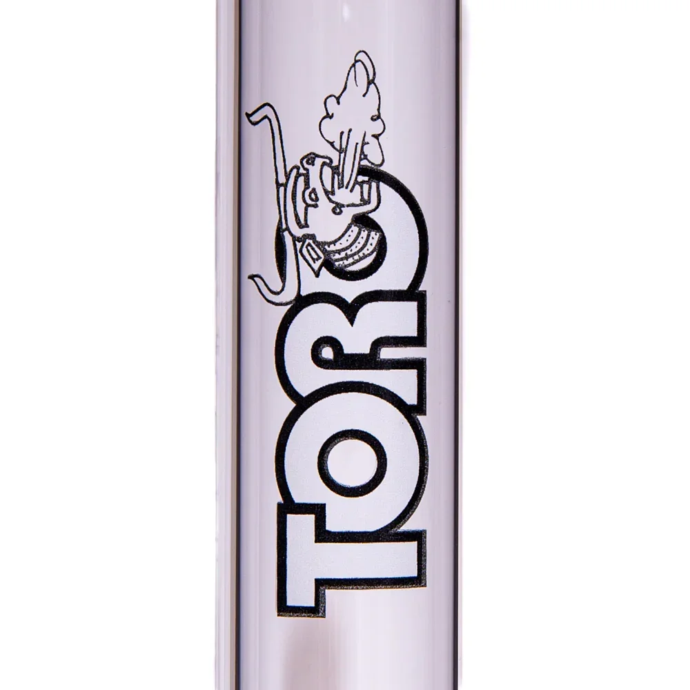 Toro Glass - Pomegrante & Lotus Circ to Circ Tube - Image 3